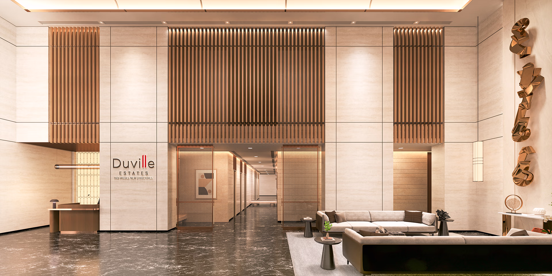 Duville Avira entrance lobby