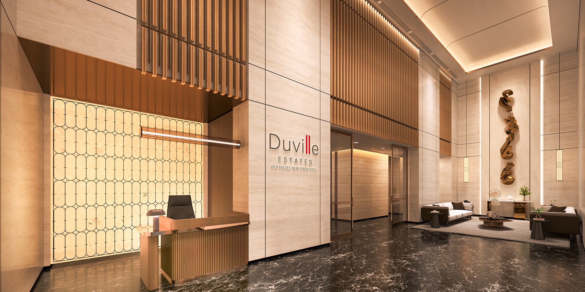 Duville Avira entrance lobby