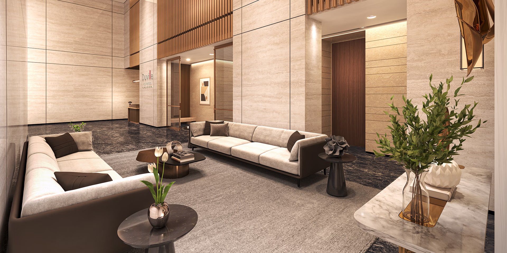 Duville Avira entrance lobby
